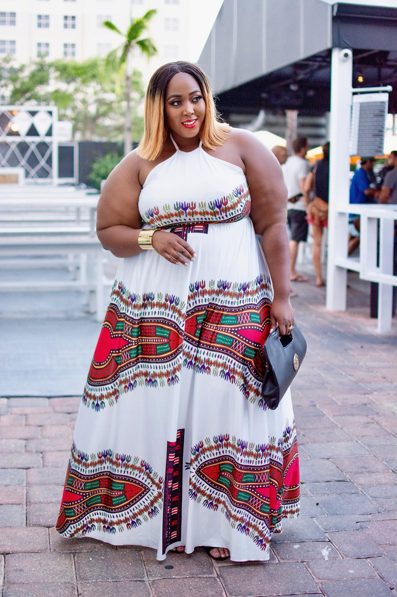 plus size summer maxi dress