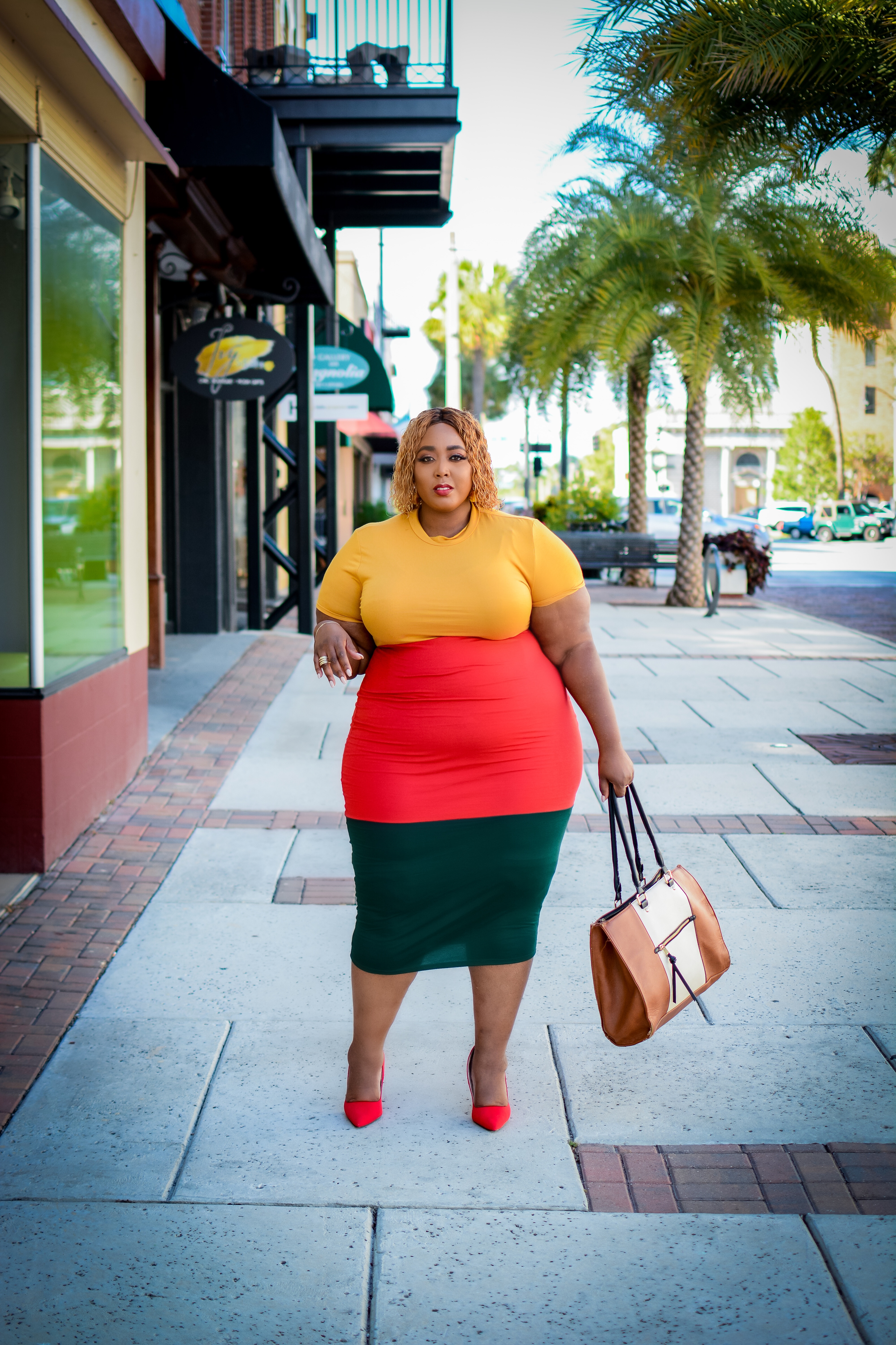 Plus Size Fall Maxi Dress